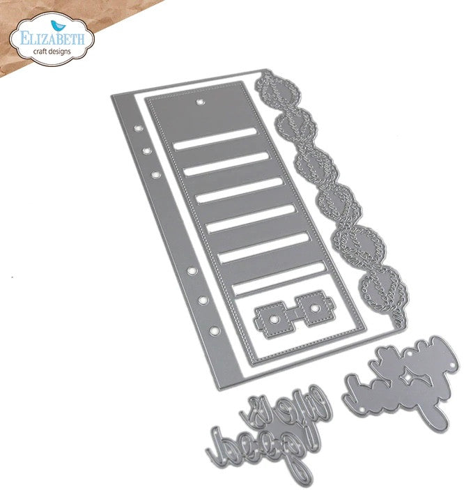 Elizabeth Craft Designs Planner Essentials 49: Set touwrandstansen (1938)